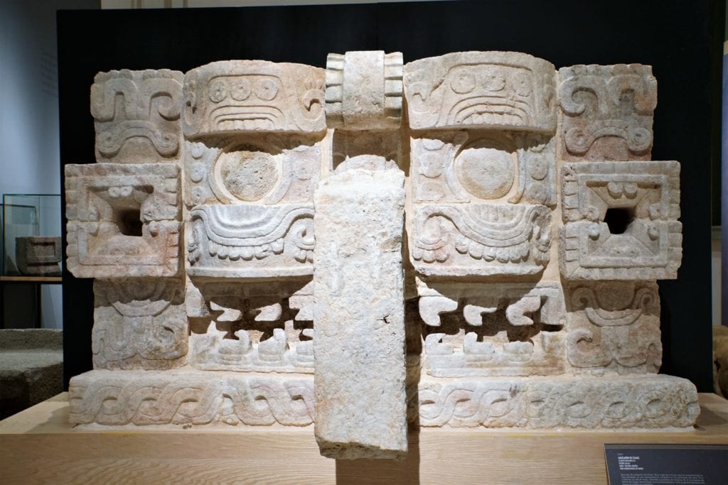 Mayan rain god Chuc at Palacio Cantón