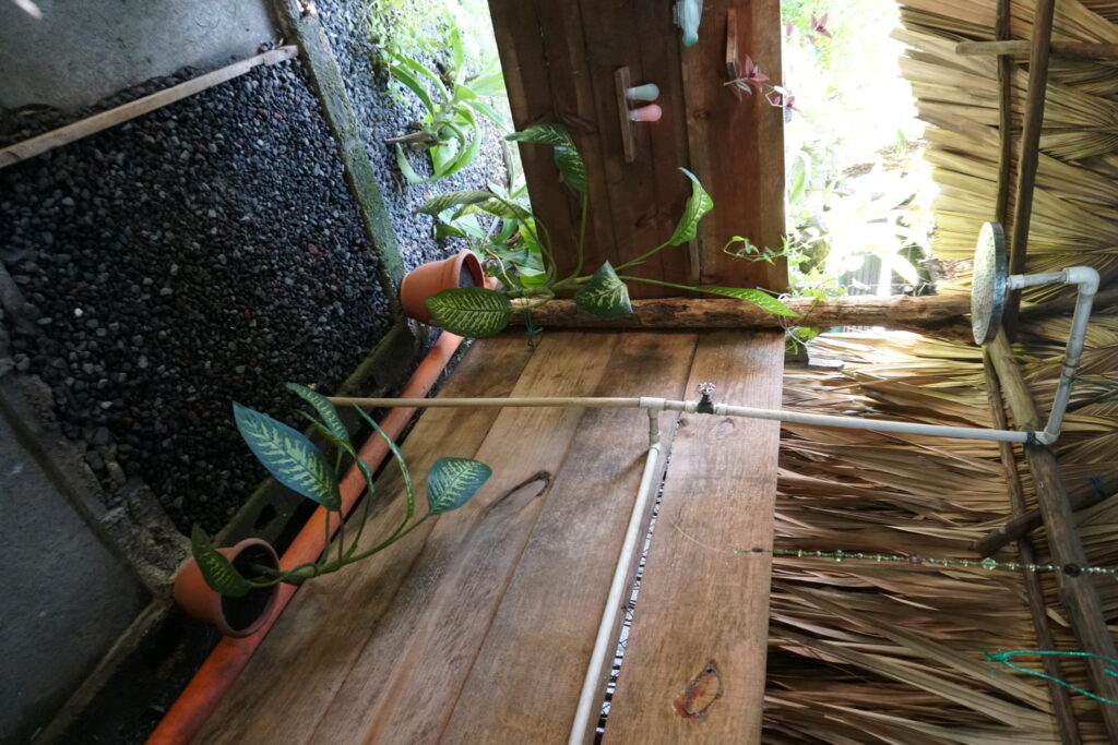 outdoor shower