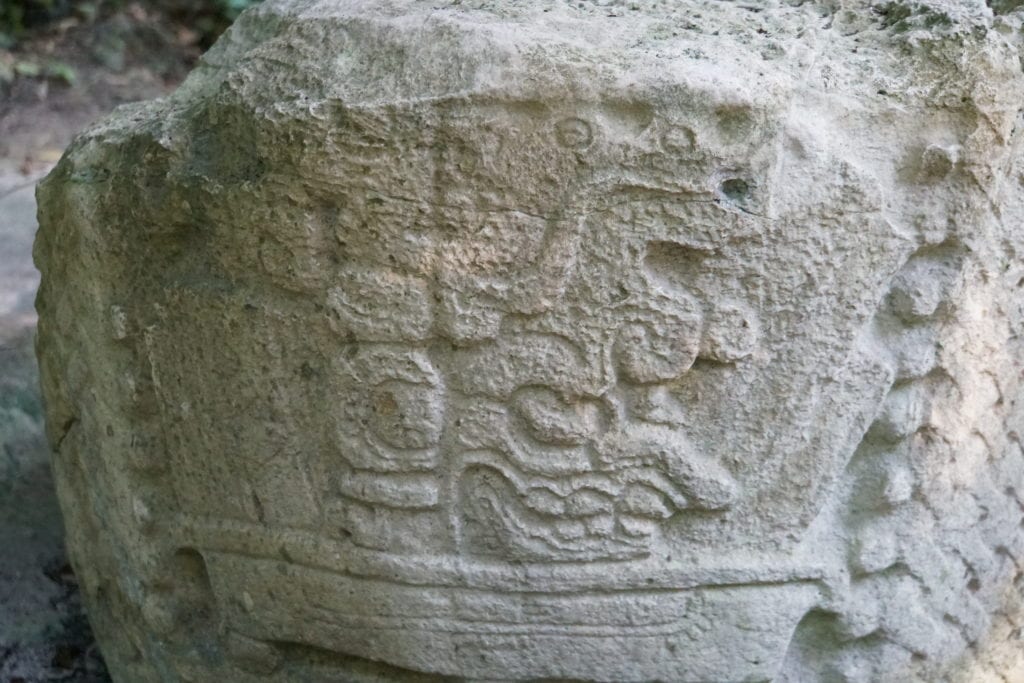 Broken Stelae at Tikal