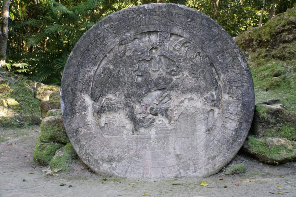 Round Stelae Tikal