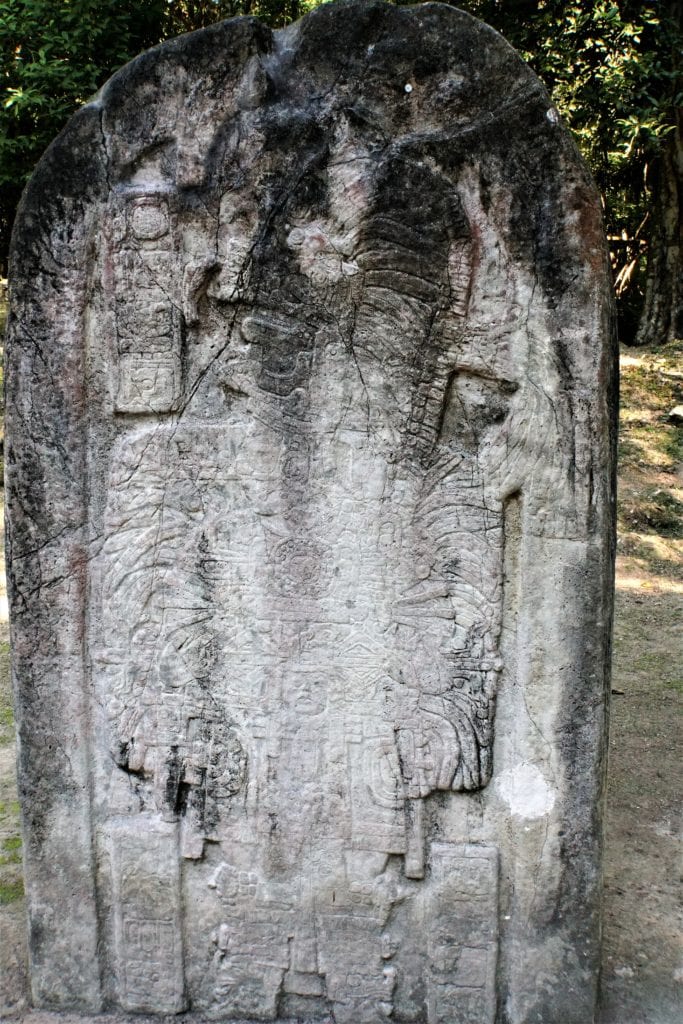 Stelae chief Tikal