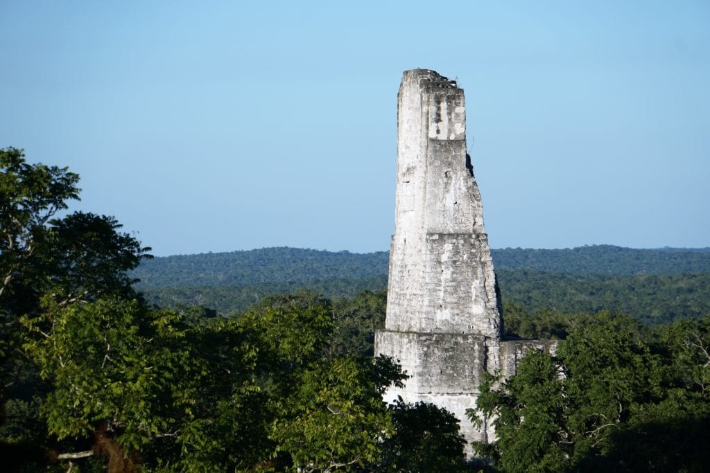 Temple III viewed from plaza of the lost world