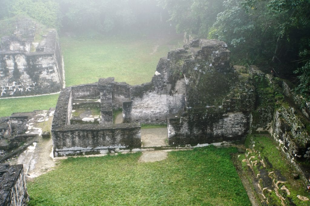 Maler's Palace structure Tikal