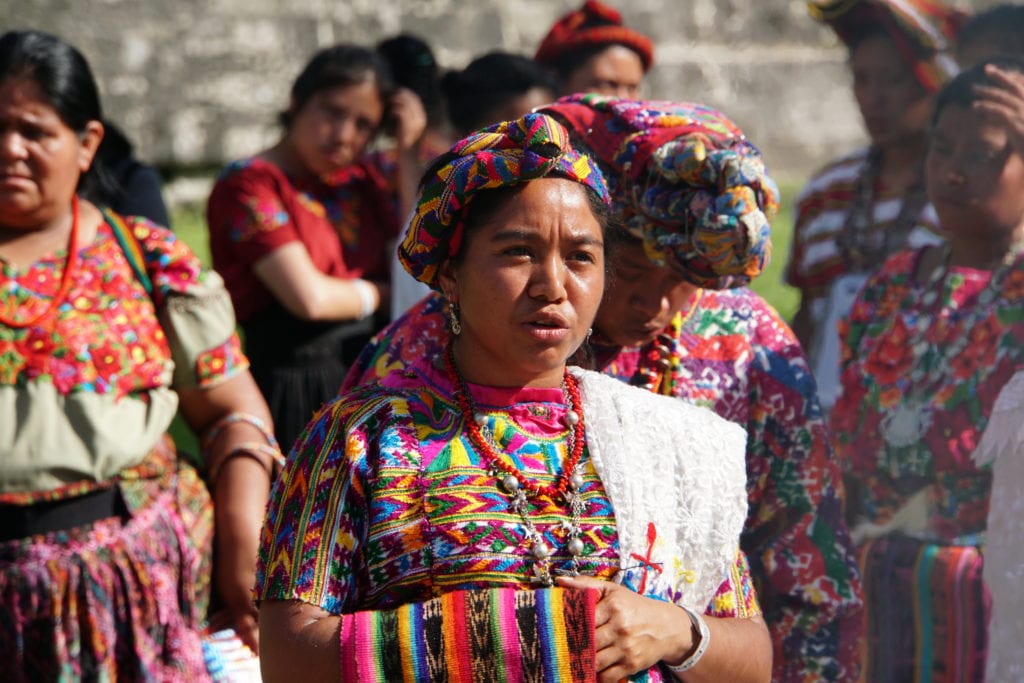 Mayan Princess selection ceremony girl 3