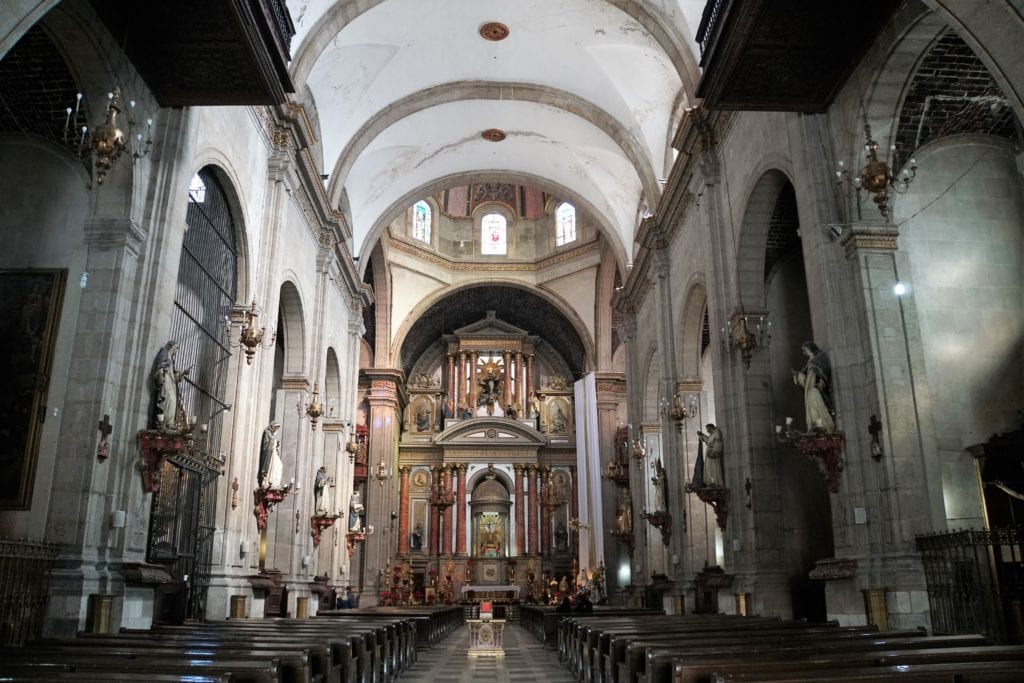 Metropolitan Cathedral looking toward altar