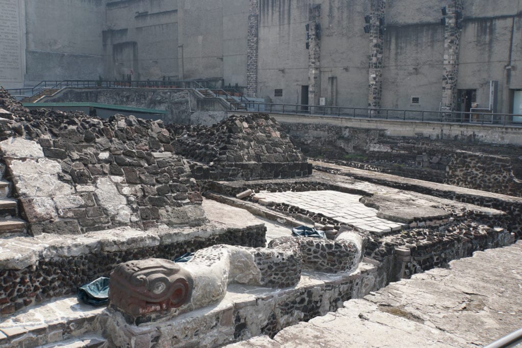 Outside Museum del Templo Mayor