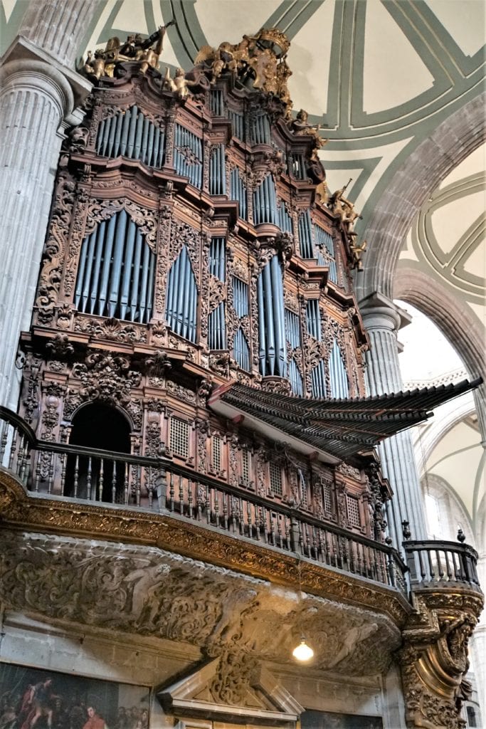 Metropolitan Cathedral organ pipes