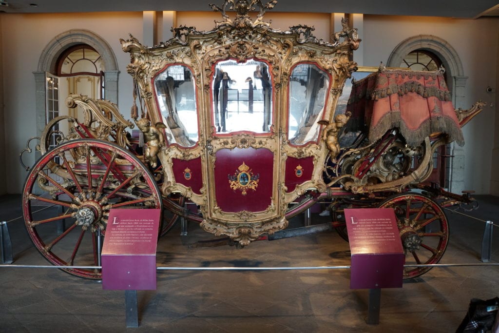 Carriage at Chapultepec Castle