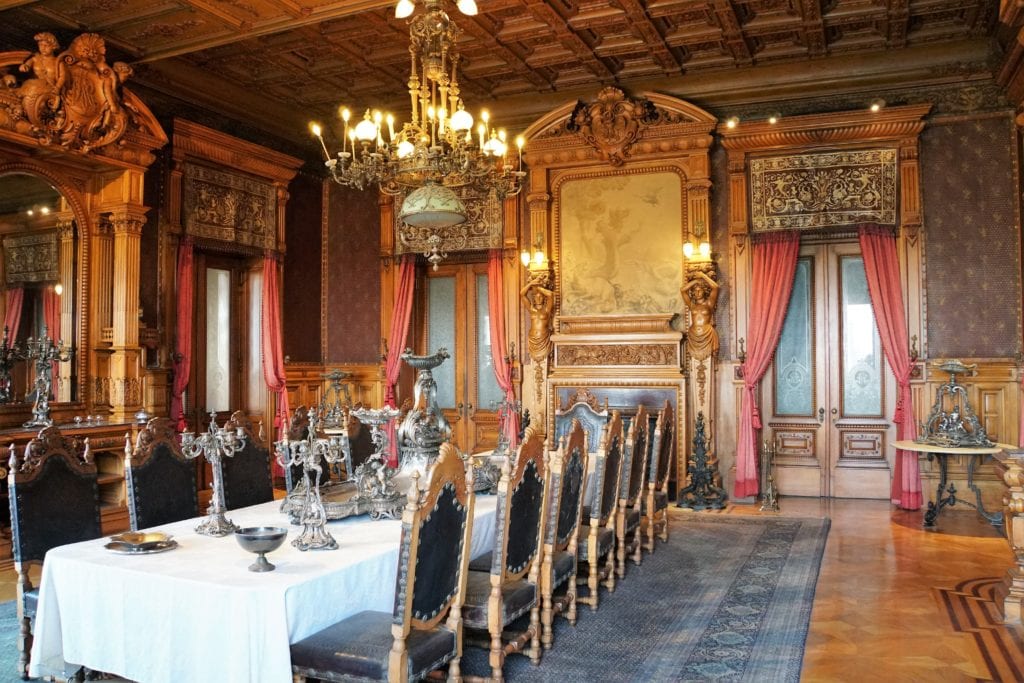 Dinning room at Chapultepec Castle