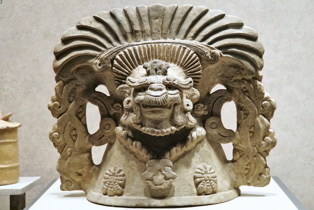 Head piece from Tenochtitlan