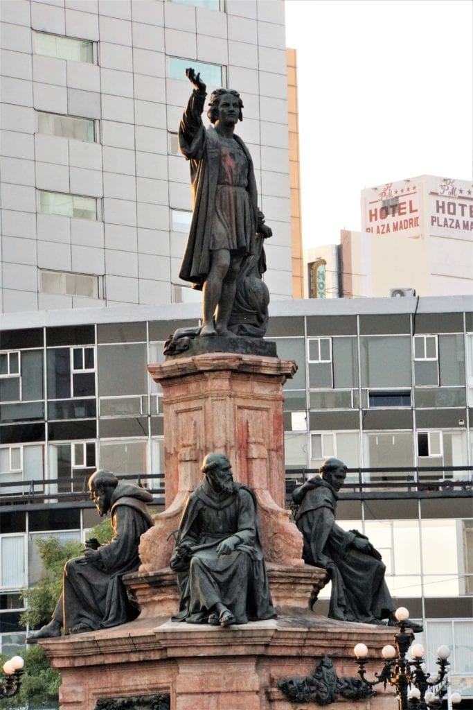 Statue of Christopher Columbus, Paseo de la Reforma, Mexico City