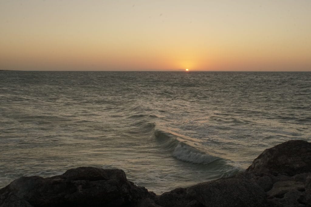 Sunset at Chuburna Puerto