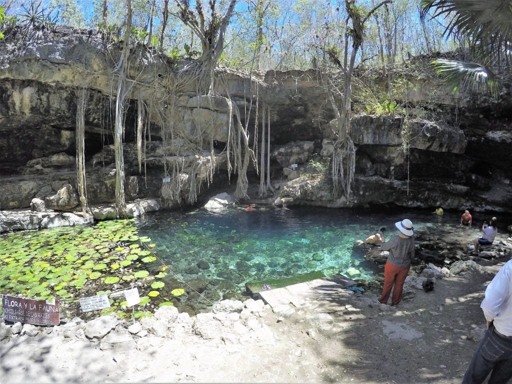 Enjoying cenote X’batun