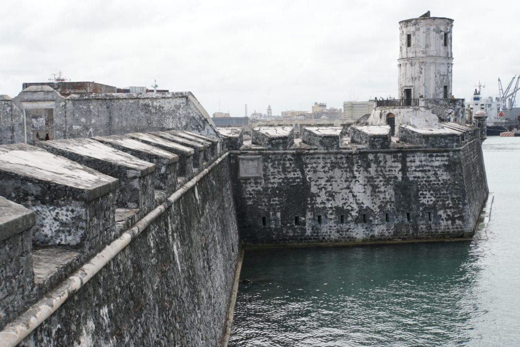 San Juan de Ulúa exterior walls