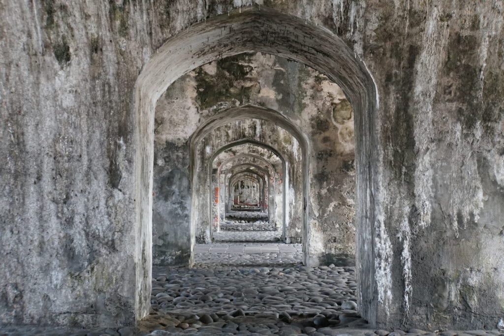 San Juan de Ulúa archways