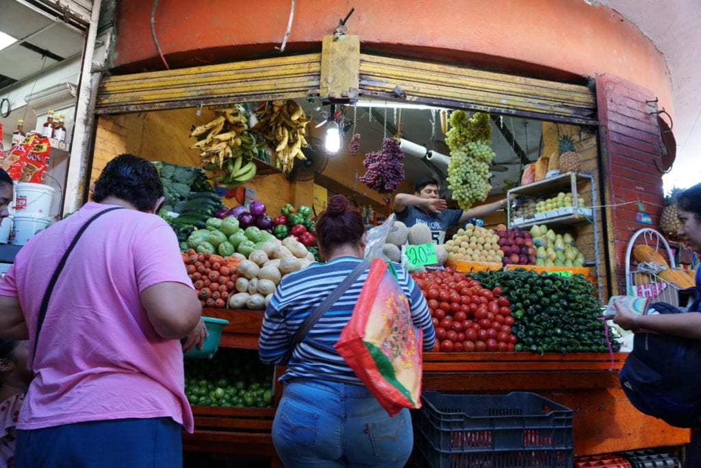 Veracruz Mercado vegetables