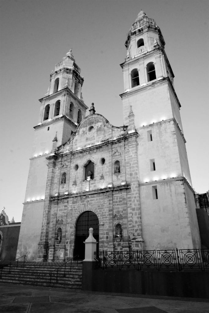 B&W Our Lady of the Immaculate Conception Cathedral