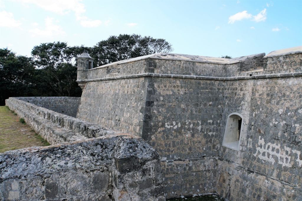 Mote view at Fuerte de San Miguel