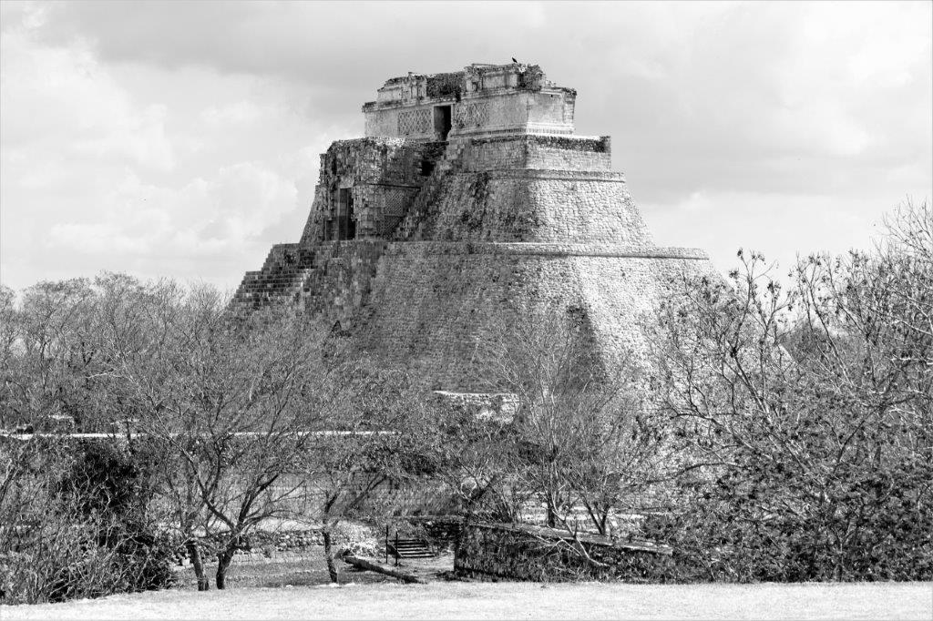 Pyramid of the Magician is a Mesoamerican step pyramid located at Uxmal