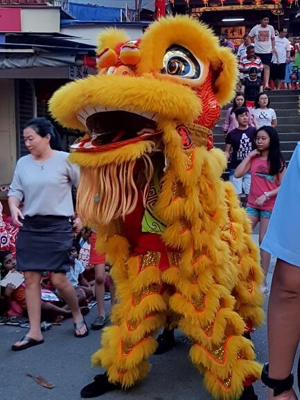 Dragon Chinese New Year celebrations Penang