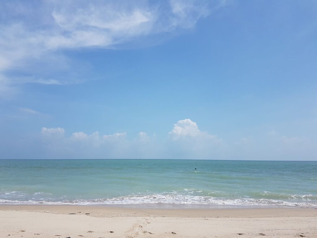 Khanom beach sunny