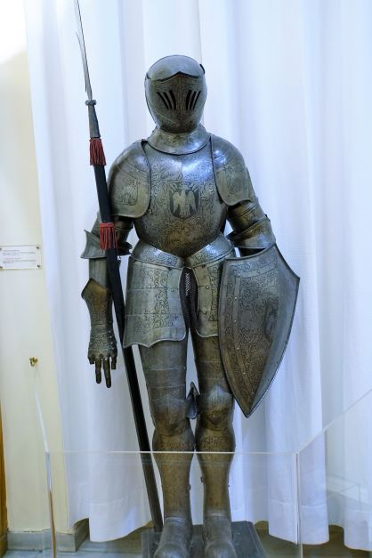 Armour suit of the day