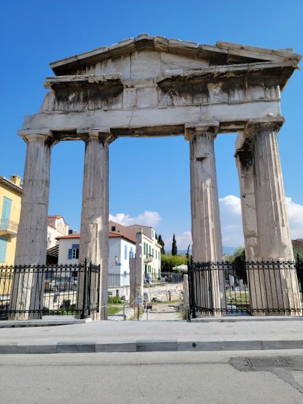 Gate of Athena Archegetis Roman Agoda