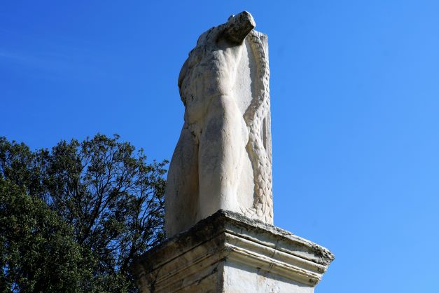 Sulpture at the Ancient Agora