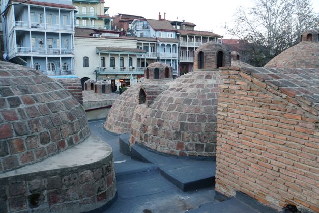 Bathhouse domes