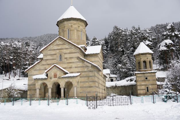 Church along main road in Abastumani