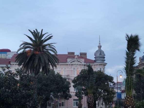 Europe Square building in Batumi