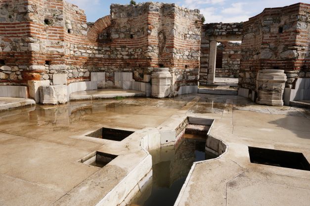 The Baptismal at Basilica Of Saint John in Selcuk