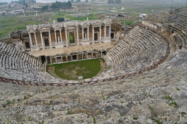 The Theater at Hierapolis in Pamukkale