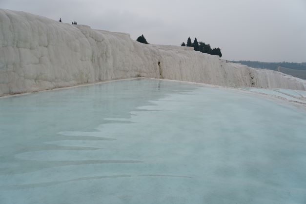 Travertine pools in Pamukkale