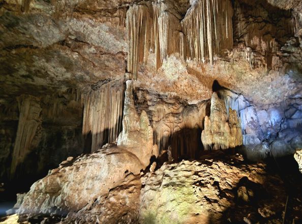 Asthma Cave stalactites