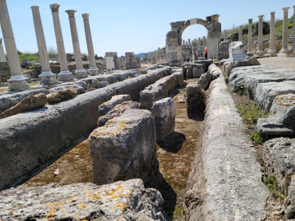 Colonnaded street at Perge