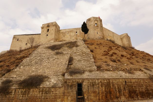 Gaziantep Kalesi up on the hill