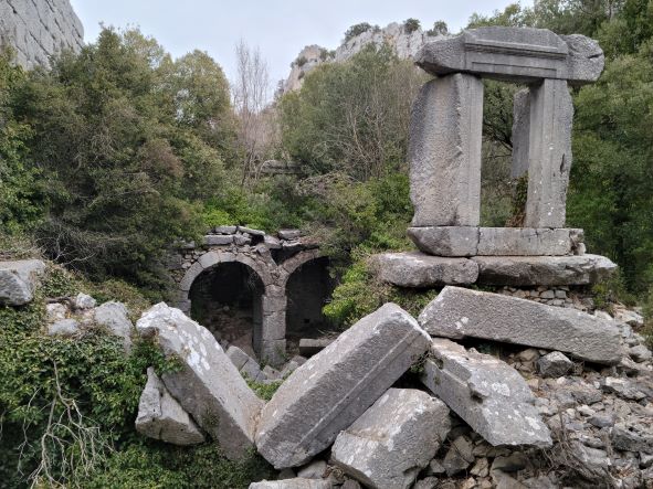 Gymnasium and bath at Termessos