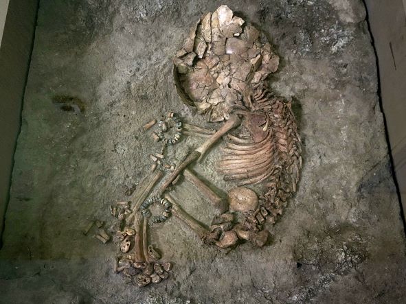 Infant buried from Catalhöyük