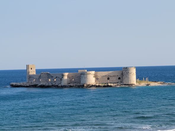 Maidens Castle an island