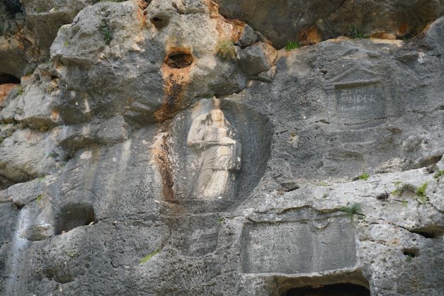 Mourning Woman near Kanlıdivane