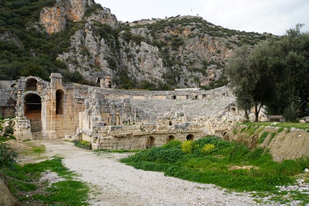 Myra Ruins Lycian theater