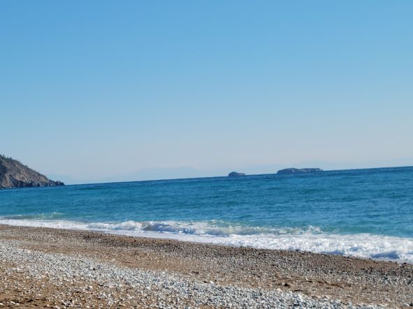 Olympos Beach sea view