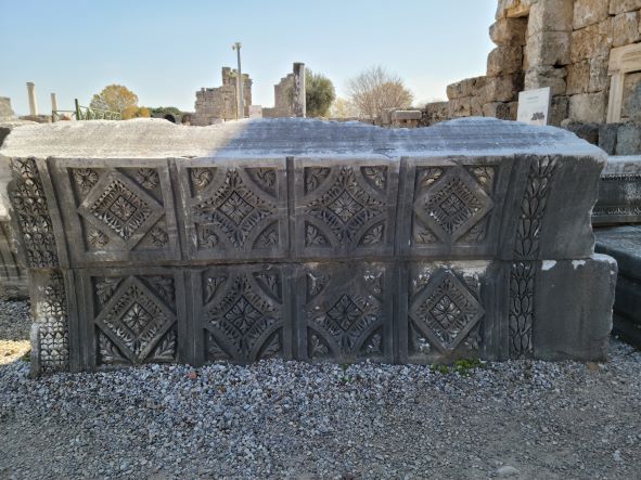 Part of the Roman gate at Perge