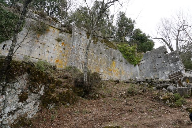 Part of the wall at Termessos