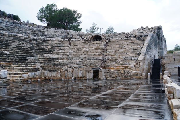 Patara theater near Kas