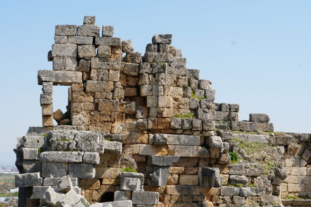 Perge Theater side view