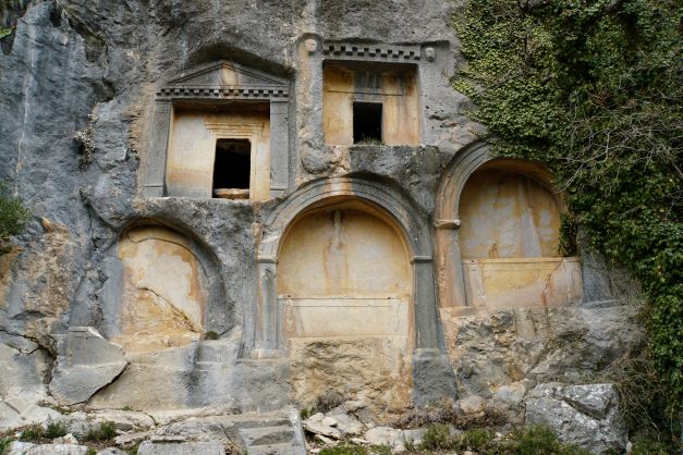 Rock cut tombs