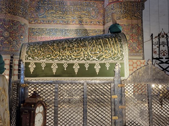 Tombs inside Mevlana Museum