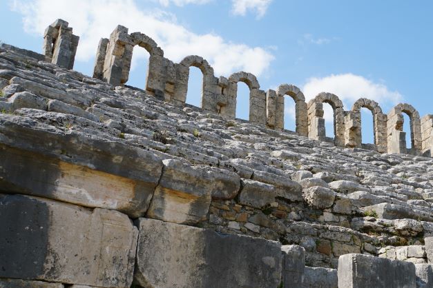 Top of Perge Theater